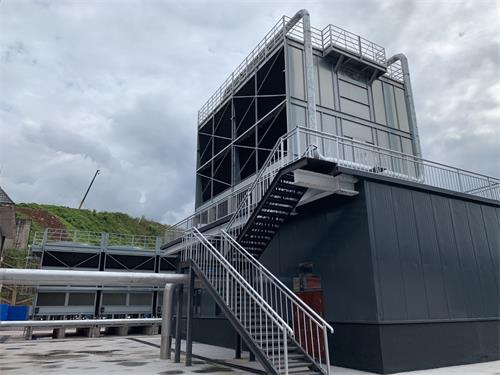 簡析冷卻塔配水裝置,10噸冷卻塔能裝多少水